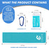 8 Pack (47"x12") CSITE Cooling Towels for Neck and Face Bulk, Ice Towel for Hot Weather, Soft Breathable Chilly Gym