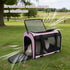 Backpack TWDEPART Cat Carrier - Multifunctional, Firm & Foldable with Roll-Up Shade, Breathable Design Includes
