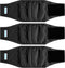 Paw Legend Washable Dog Belly Band Wrap Diapers for Male Dog (3 Pack, Medium, Black) - High Absorbing Puppy Diapers