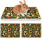 Glittme 2Pcs Bunny Bed Rabbit Bed for Indoor Cage Soft Guinea Pig