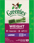 Greenies Weight Management Large Natural Dog Dental Care Chews, 27 oz. Pack (17 Treats)