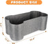 Large Dog Toy Basket, Bone Shape Dog Toy Box, Foldable Fabric Basket for Pet Toys, 2 Pack