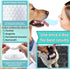 (2 Pack). Pet Dental Finger Wipes for Dogs & Cats Dog Tooth Wipes & Toothbrush Alternative Easy Teeth Cleaning