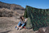 Waterproof Camping Tarp Ground Cloth, Lightweight Compact Tent Tarp with Carrying Bag for Outdoor Activities