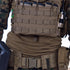 Tactical Gear Clip with T-Mount - 2Pcs Tactical Battle Belt Accessories Molle Belt Clip Tactical Key Holder Snap Hook