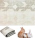 VCEPJH Extra Large Rabbit Cage Liner Reusable 63 inch Washable Bunny Floor