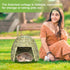 Generic Eco Straw Hut Pet Grass Bed, Guinea Pig House | Organic Nesting Habitat, Warm Resting Shelter for Small Animal