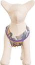 WOOF! Purple Full Body Dog Diaper - Medium Size for Hygienic Absorption