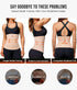 Corset Junlan Sweat Waist Trainer for Women - Sweat Band for Working Out