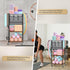 Weight Rack for Home Gym, Dumbbell Rack and Fabric Yoga Mat Storage, Organizes Fitness Equipment