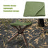 36.5cm Backpacking Mini Folding Camping Stool Cloth, Portable Waterproof Camp Chair Canvas for Lightweight Durable Wear