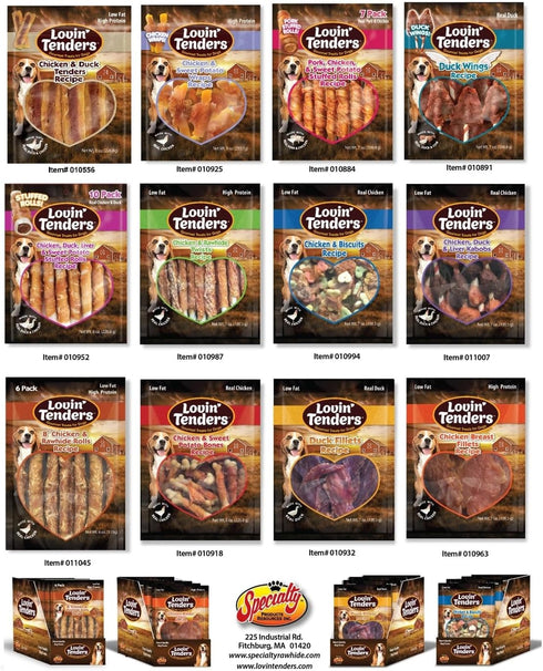 Generic (2 Pack 7 oz Pack) Lovin Tenders Chicken Breast Fillets Dog Treats - per
