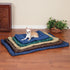 Comfortable and Durable Nylon Beds for Dogs and Cats, Water-Resistant, Medium/Large, Royal Blue