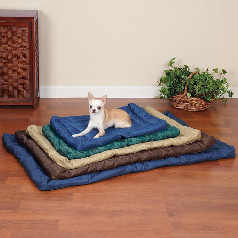 Water-Resistant Beds - Durable Nylon Beds for Dogs and Cats, Large, Royal Blue
