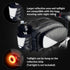 WOTOW 12L Waterproof Bike Rear Rack Bag - Reflective Bicycle Trunk Carrier with Water Bottle Holder, Shoulder Strap