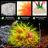 Fish Tank Decorations Aquarium Plants Plastic Artificial Décor (Pink Yellow)