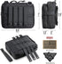 Pack WYNEX Tactical Molle Admin Pouch of Double Layer Design, Admin Pouches Molle Attachment Military Medical EMT