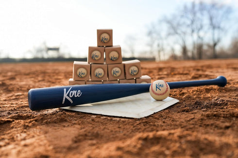 Kore Baseball Products Kore Soft Baseball Hand-Stitched Real Feel Foam Baseballs | Safe Indoor & Outdoor Practice Ball