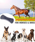 Shedding Blade for Horses Tool - Horse Brush for Deshedding Grooming Bathing, Multi-Functional Rubber Grooming Kit