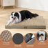 XXL Orthopedic Dog Bed for Dogs up to 110 lbs, Waterproof Cover, Fluffy Crate Bed with Removable Cover