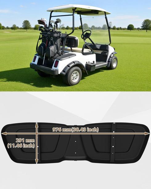 2001+ #1022370-01 SAUTVS Seat Back Cap Seat Back Shell Cover Assembly for Club Car DS Golf Cart Accessories, Replace