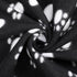 12 Tatuo Pieces Black Dog Blankets for Small Dogs Puppy Fleece Blanket Bulk Warm Felt Throw Spring Cute Paw Print Puppy