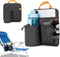 GRAOSO Beach Chair Cup Holder, Chair Side Organizer Easily Attached to Armrest