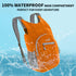 Outlander 100% Waterproof Lightweight Hiking Backpack - Packable Travel Daypack