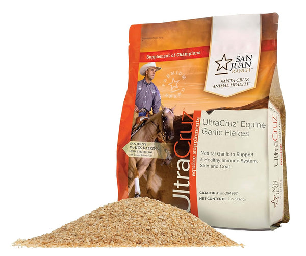 UltraCruz Equine Garlic Flakes, 2 lb