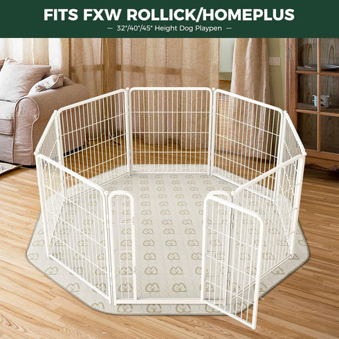 32/40/45inch 8 34" 1 Pack FXW Washable Pee Pads for Dogs, Leak-Proof & Non-Slip, Specifically Designed for FXW
