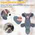 Sratte 10 Pcs Dog Squeaky Toys, Plush Teething Puppy Chew Toys for Small Medium Large Pets, 10 Styles (Delicate Style)
