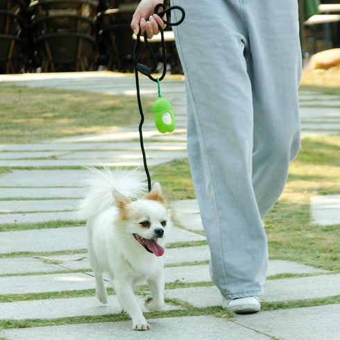 Doodie Flush Dog Poop Bag, 50 Biodegradable Waste Bags with Quick Dispenser, Eco Friendly, Compostable