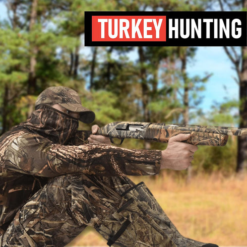 Lightweight Hunting Face Mask, Camo Face Mask for Turkey Hunting, Camouflage Gear for Men