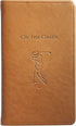 Graphic Image On The Green Golf Score Book - Genuine Calfskin Leather (British Tan, 3" x 5")