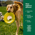 Earth Rated Flying Disc Dog Toy - Interactive Flying Saucer for Adult and Puppy Dogs - Floats in Water