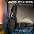 NedFoss Tactical Survival Knife - 440C Steel Blade, G10 Handle, Kydex Sheath, Fire Starter - Camping Gift for Men