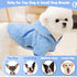 Small Dog Sweater Fleece Dog Hoodie Small Dogs Girl Boy Winter Warm Puppy Clothes for Chihuahua Teacup Yorkie Soft Stretchy Tiny Dog Outfits Cat Sweater Pet Clothing Blue M