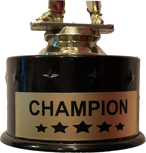 4 Express Medals Dairy Goat Award Trophy Party Favor Gift Prize Including Gold Color Decals to Custom Personalize The