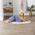 Bone Dry Pet Grooming Towel Collection, Absorbent Microfiber X-Large, 41x23.5", Stonewash Blue
