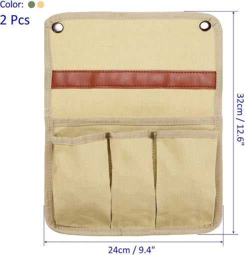 2 Pack M METERXITY Camping Armrest Organizer Bag - Folding Camping Chair Armrest Hanging Storage Bag, Apply