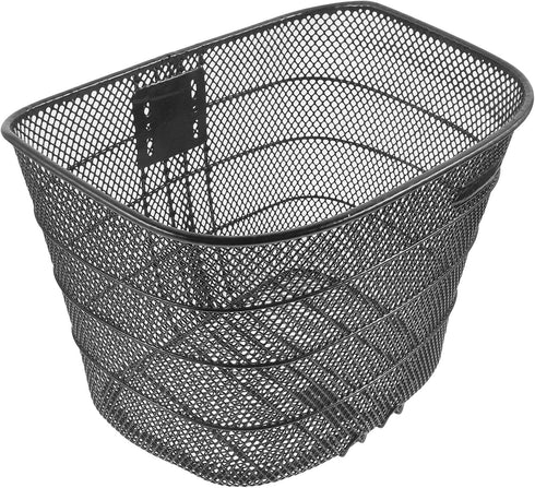 IMIKEYA Metal Wire Bike Basket Front Cargo Large Capacity Metal Storage Basket