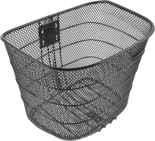 IMIKEYA Metal Wire Bike Basket Front Cargo Large Capacity Metal Storage Basket