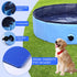 Swimming 55 12 Eooqi Foldable Dog Pool, Portable Pet Bath Tub and Kiddie Pool, Collapsible Bathtub for Puppies, Small