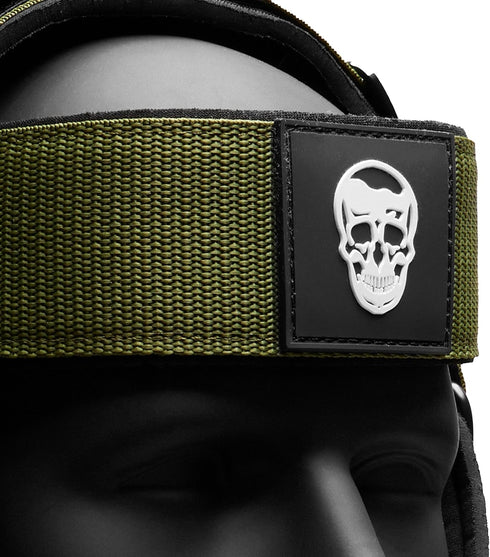 Gymreapers Neck Harness for Neck Strength, Reduce Pain - Neck Trainer with 29” Heavy Duty Chain & Adjustable Strap