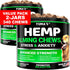 YUMA'S (2 Pack) Hemp Calming Chews for Dogs, Advanced Dog Calming Treats, 340 Chews for Anxiety Relief and Stress