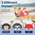 Flying Disc Tug-of-War Toy, Eco-Friendly Squeaker Toy for Medium and Large Dogs, 8.5" Diameter
