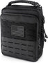WYNEX Tactical Molle Admin Pouch, Utility EDC Organizer, Double Layer Design Medical EMT Attachment Bag