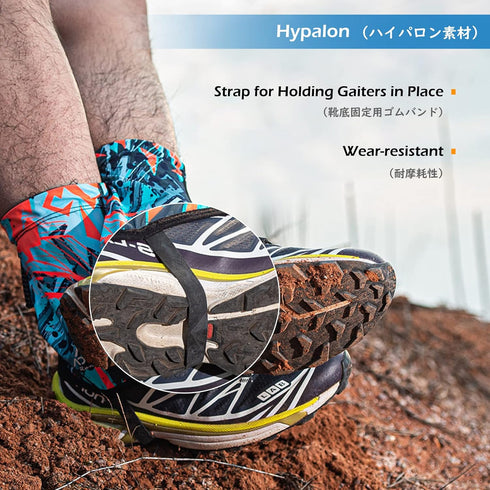 TRIWONDER Gaiters - Low Lightweight Waterproof Ankle Gaiters for Hiking Walking Backpacking