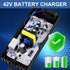 YAREMYEYE 42V 2A 3-Pin MX500, MX650, GT750, I600 I750 I1000 M750, S1000, S600,ST1000, E1000, X-600,Quick 36V Male XLR