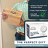 Golf Scorecard Collection Box - Organize and Display Scorecards, Photos, Keepsakes, Yardage Books with 5 Dividers